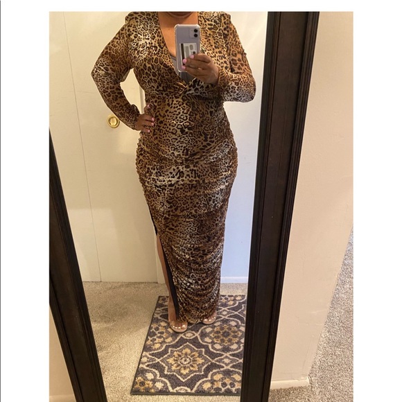 Leopard print dress - Picture 2 of 5